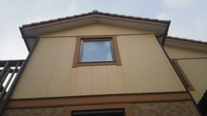 劣化したサイディング