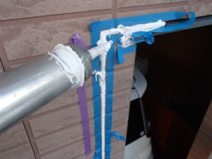 コーキングの取り替え