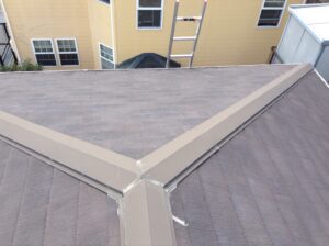 スレートの色あせ